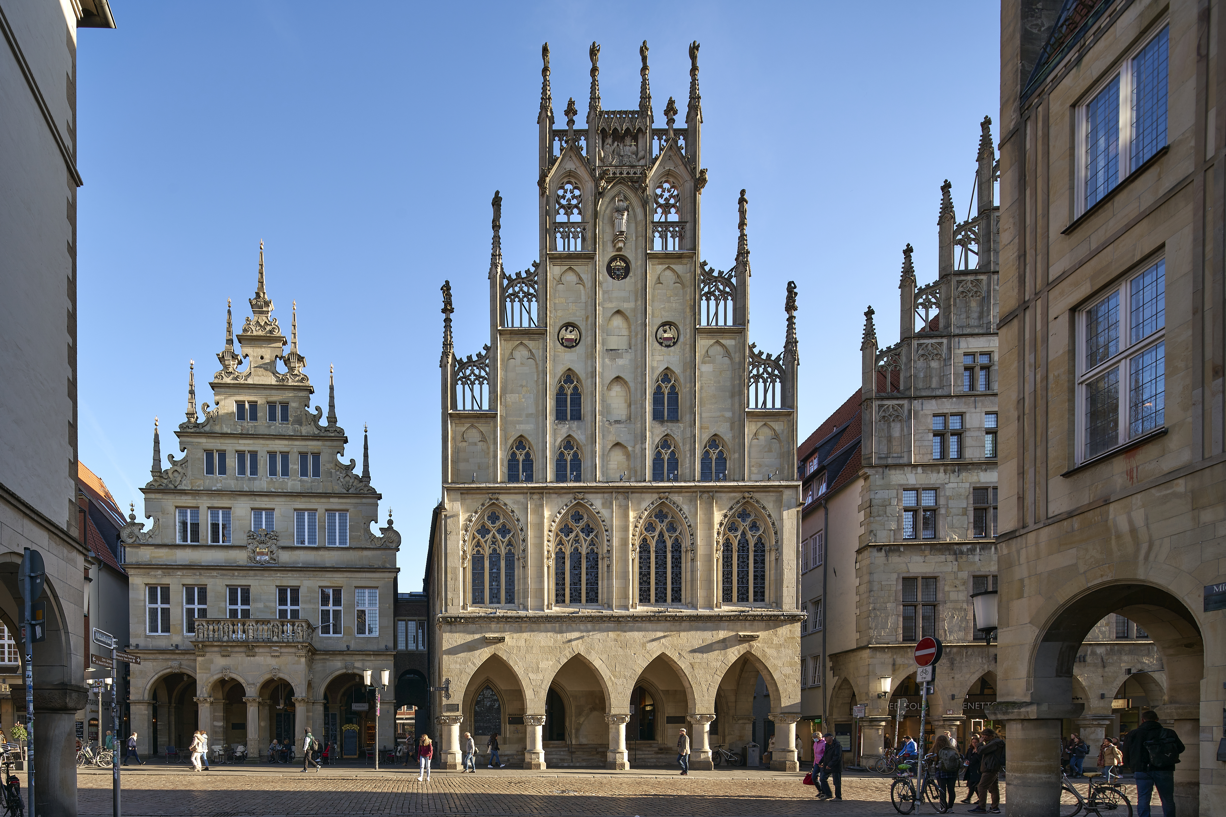 Das Historische Rathaus in Münster