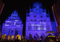 Illuminiertes Rathaus Illuminiertes Rathaus