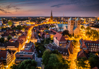 Münster bei Nacht