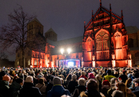 Münster singt auf dem Domplatz