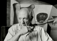 Herbert List, Pablo Picasso in seinem Atelier in der Rue des Grands Augustins Nr. 7, Paris, Mai 1948 ©Herbert List, Magnum Photos Herbert List, Pablo Picasso in seinem Atelier in der Rue des Grands Augustins Nr. 7, Paris, Mai 1948 ©Herbert List, Magnum Photos