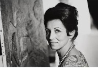 Françoise Gilot, Fotografie von Ulrich Mack, 1965 Françoise Gilot, Fotografie von Ulrich Mack, 1965