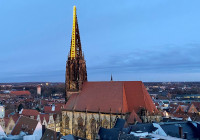 Himmelsleiter an der St. Lamberti-Kirche