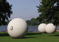 Claes Oldenburg - Giant Pool Balls