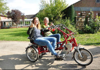 Das fun2go-Fahrrad vom Haus Heidhorn; Foto: NABU Naturschutzorganisation Münsterland e.V.