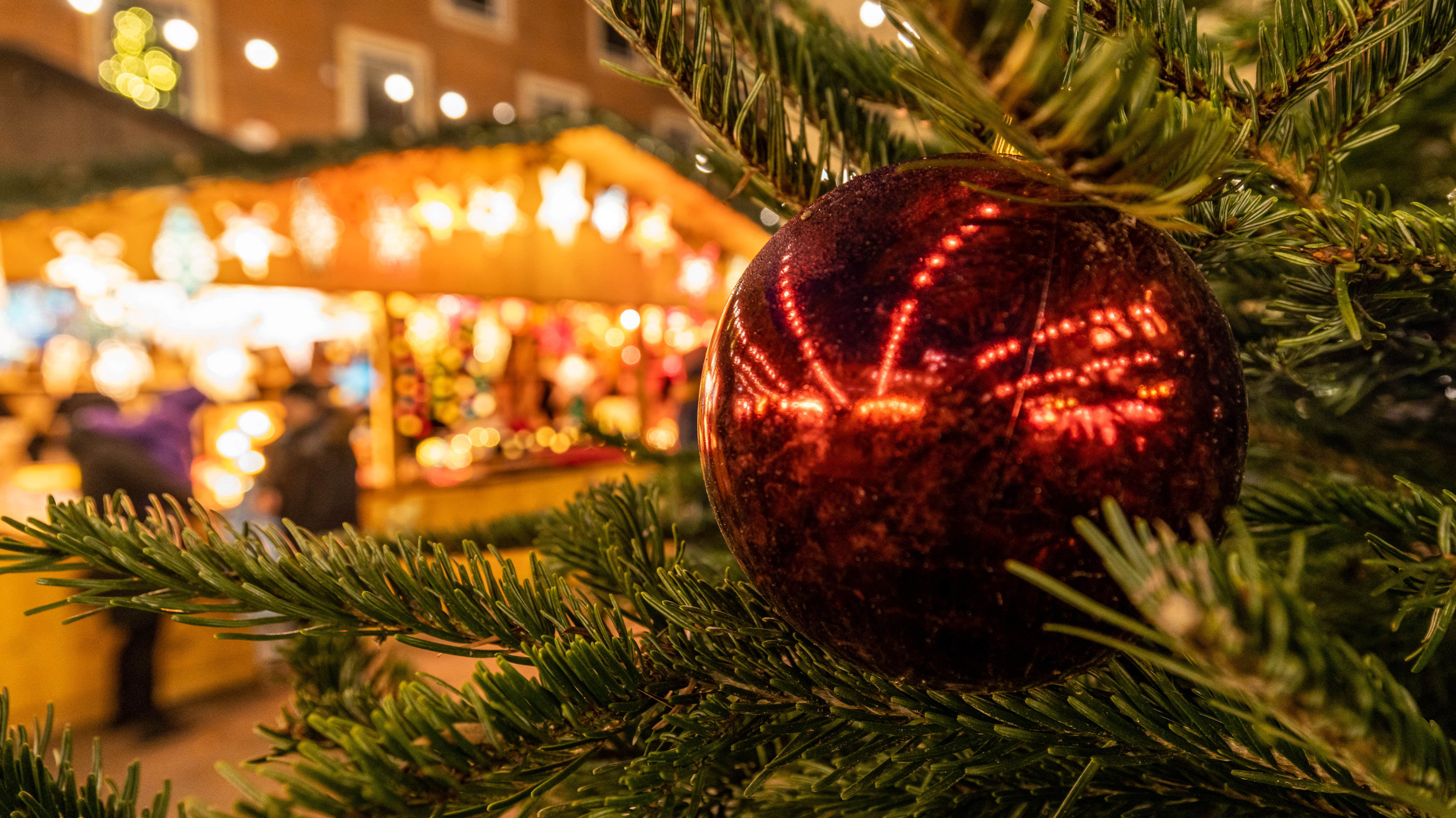 Weihnachtliche Stimmung in Münster