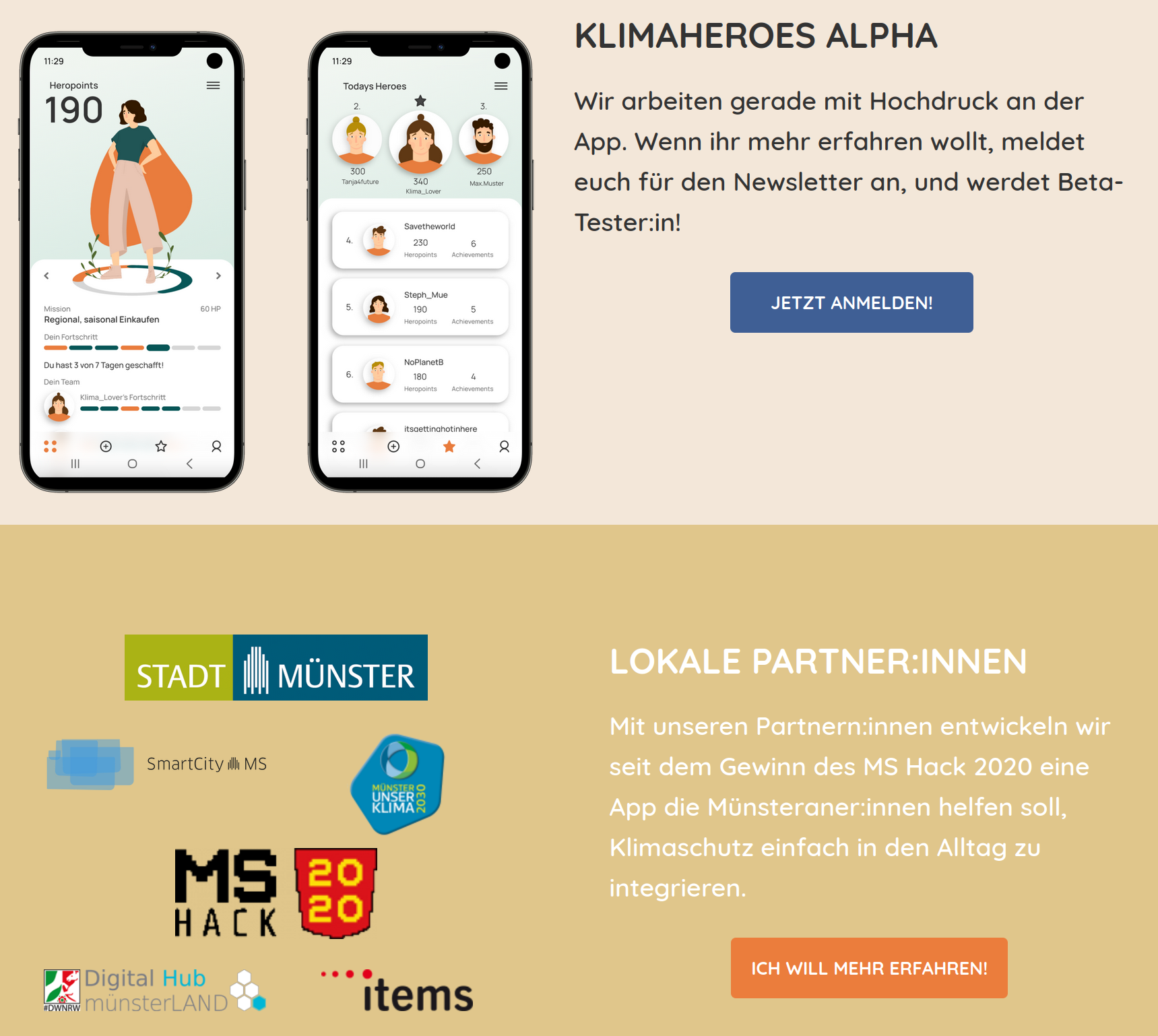 Screenshot Klimaheroes