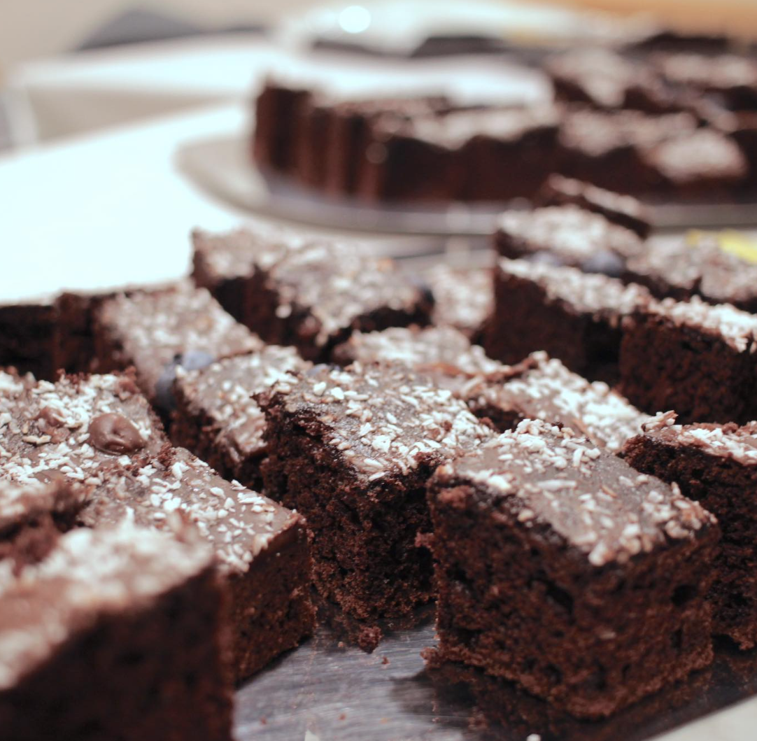 Isländischer Schokokuchen beim MünsterCamp