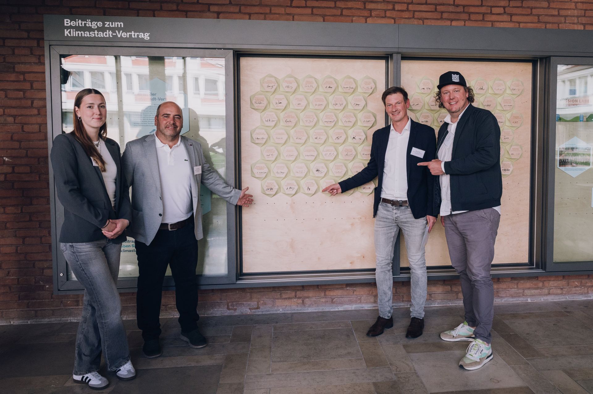 Beitragsunterzeichnung im Mai 2025 & Einweihung der Klima-Lounge