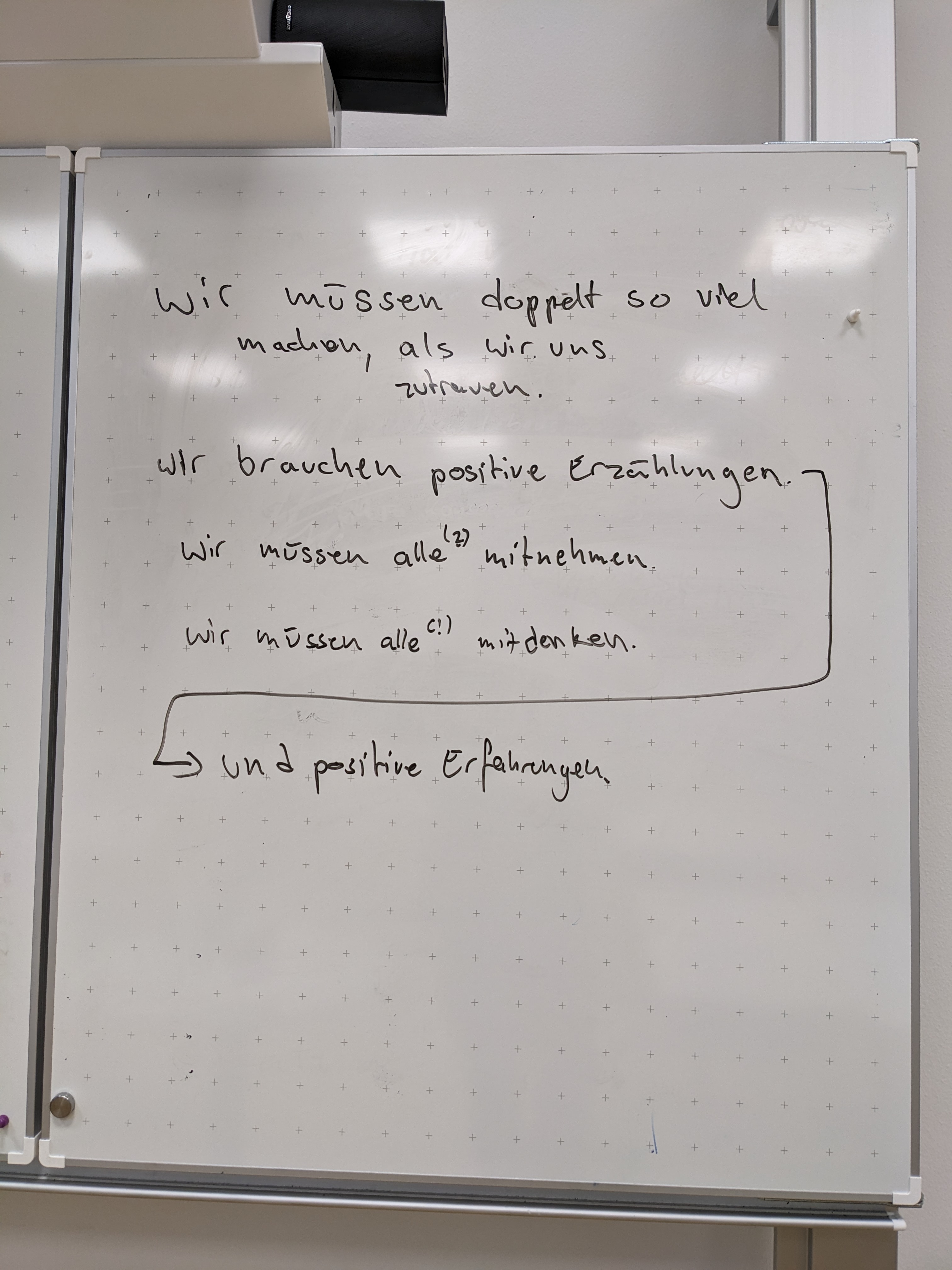 Session 2, von Henning: "Das System aus den Angeln transformieren" (Teil 3)