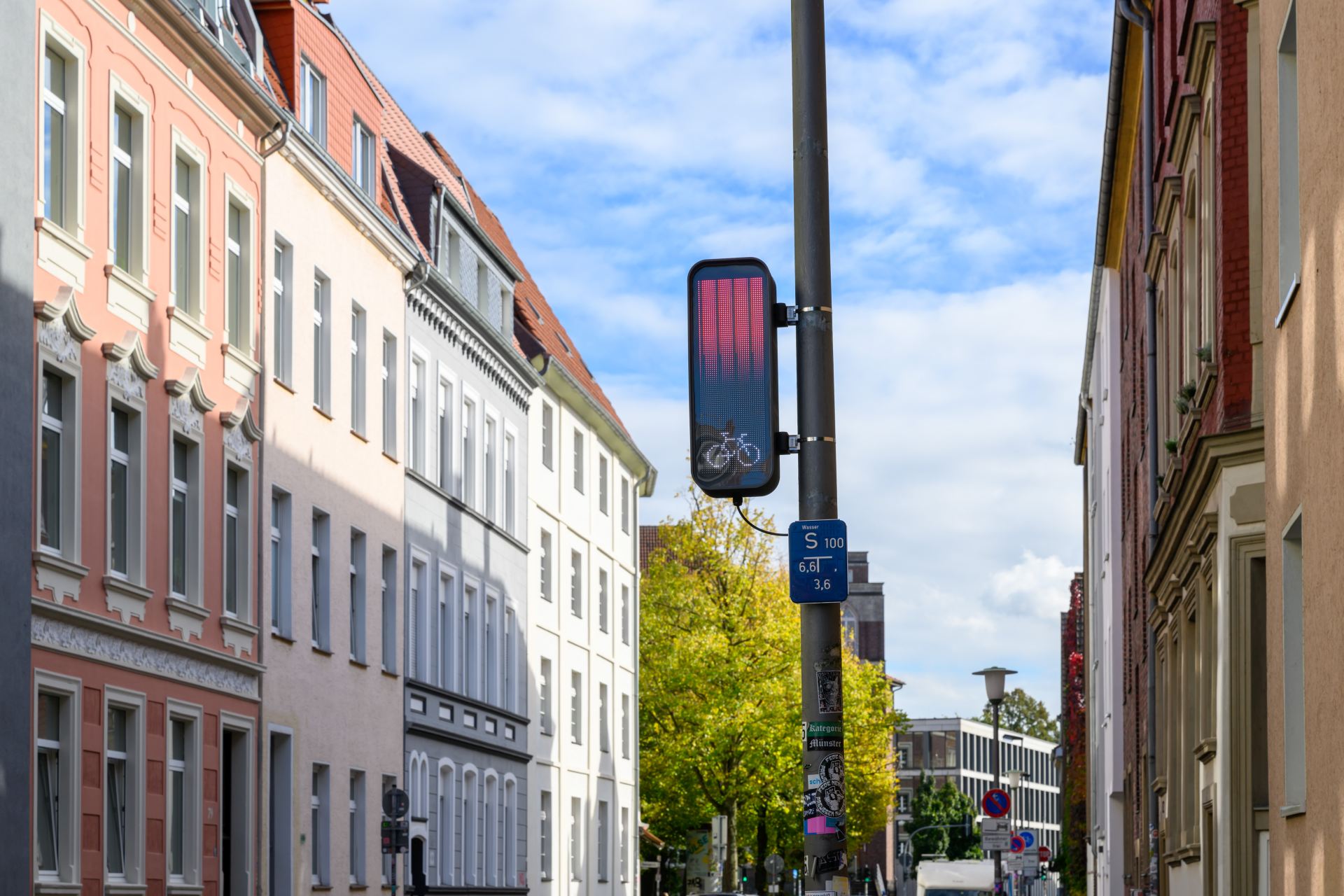 Unterwegs mit dem Fahrradbüro der Stadt Münster bei der Fahrradtour: Wege bereiten fürs Radeln und Klima
