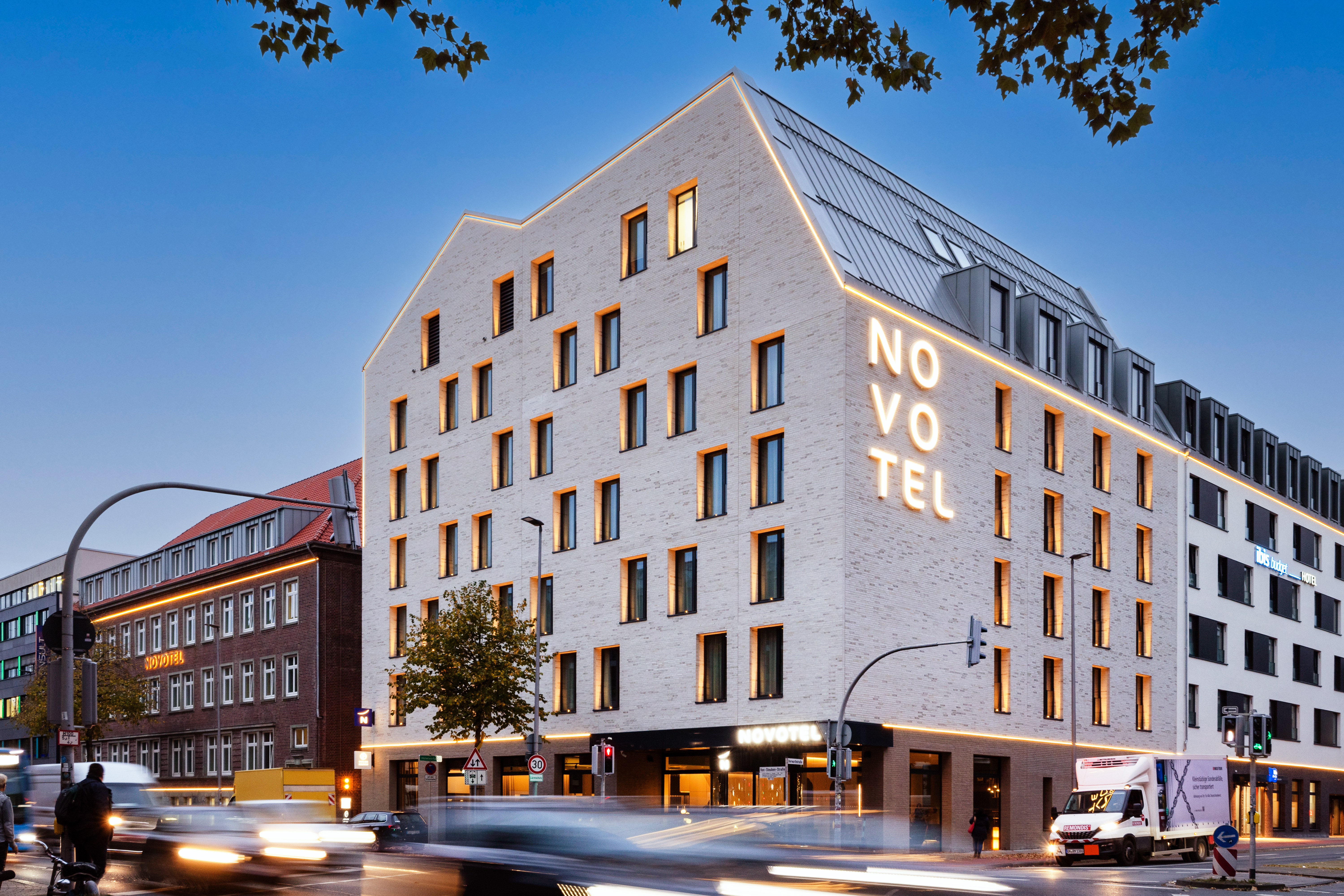 Das Novotel Münster City von außen