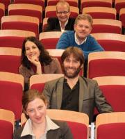 Die Mitglieder des Improvisationstheaters Ratz Fatz