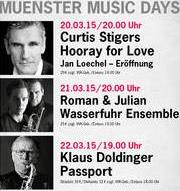 Plakat der Münster Music Days