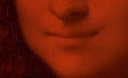Ausschnitt aus Da Vincis Mona Lisa