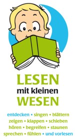 Logo: Lesen mit kleinen Wesen