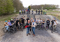 Einweihung der Dirt-Bike-Anlage in Gremmendorf