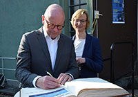Oberbürgermeister Markus Lewe und Oberbürgermeisterin Katja Wolf