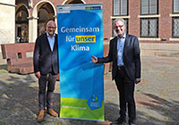 Oberbürgermeister Markus Lewe und Umweltdezernent Matthias Peck Oberbürgermeister Markus Lewe und Umweltdezernent Matthias Peck