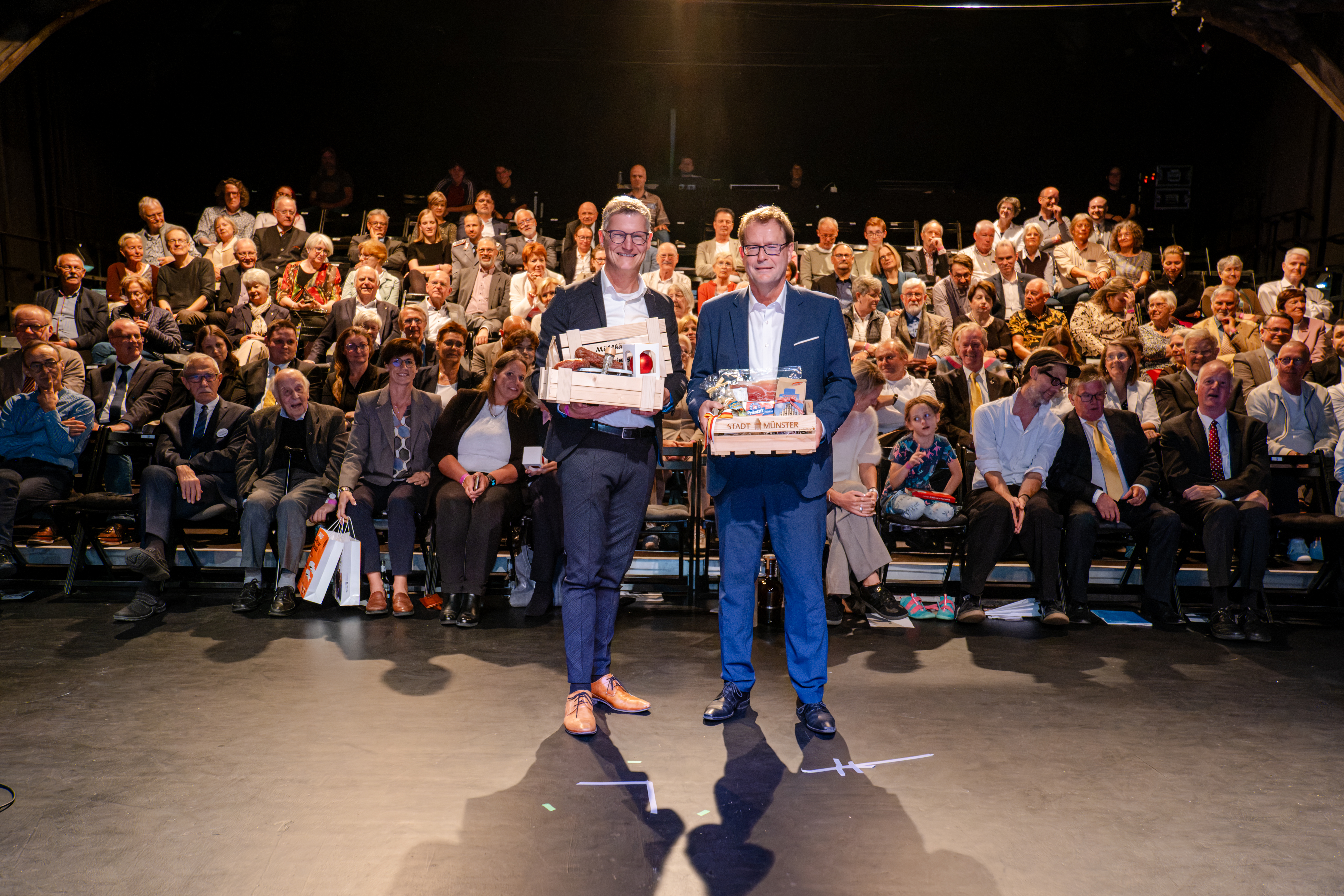 Tilman Fuchs und Dr. Johannes Bruns bei der Feierstunde