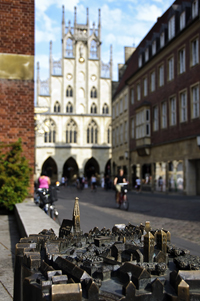 Blick auf das Rathaus in Münster | Foto: Presseamt Münster / Angelika Klauser