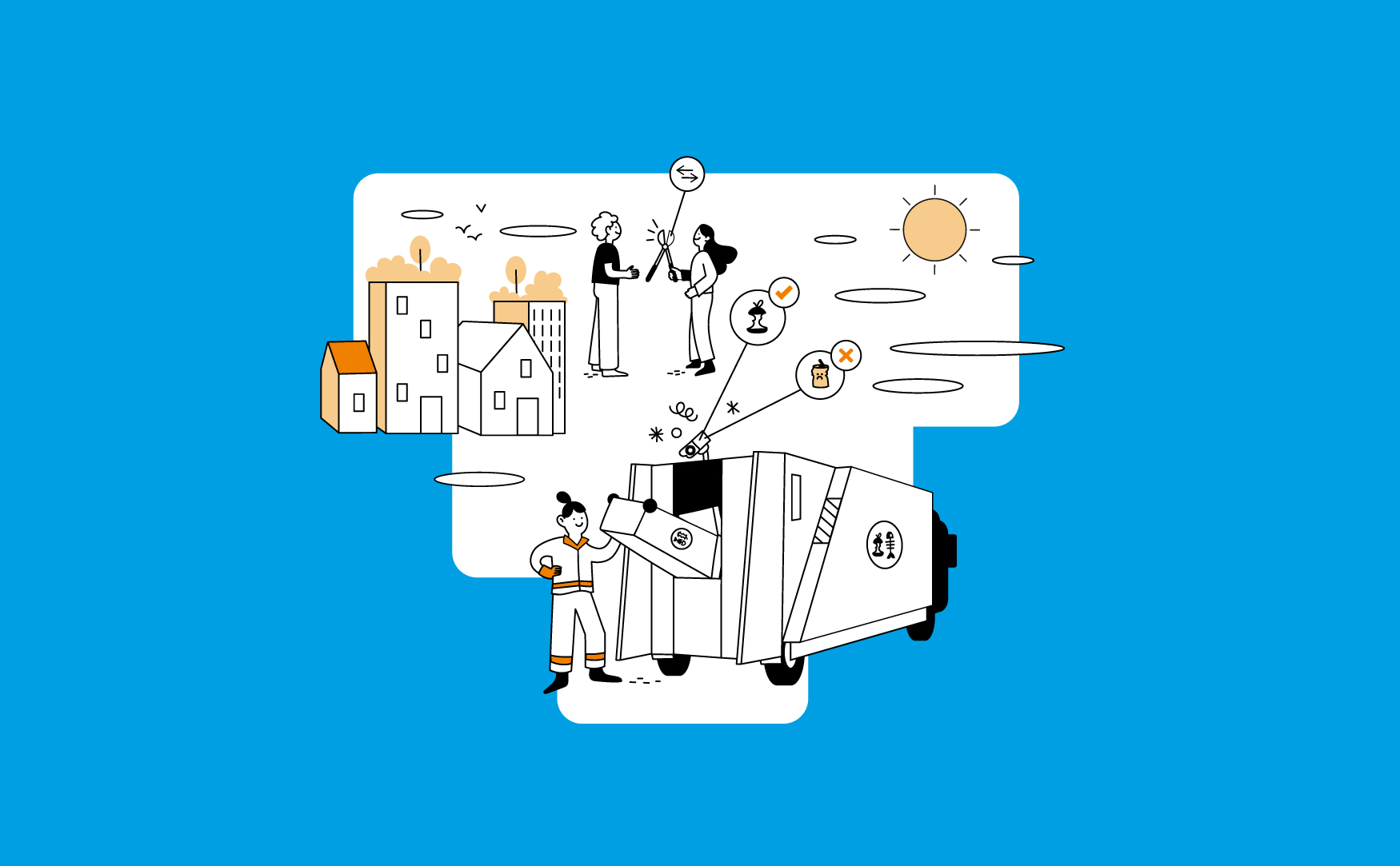 Projekt Visual Abfallfreie Quartiere
