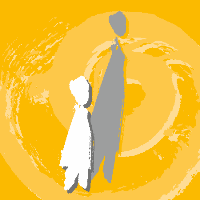 Button 1 Kinder- und Jugendpsychiatrie grafisches Logo für die Kinder- und Jugendpsychiatrie