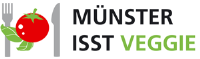 Münster isst veggie Logo der Initiative "Münster isst veggie"