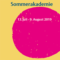Logo der Sommerakademie 2019 Logo der Sommerakademie 2019