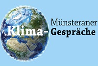 Logo der Münsteraner Klimagespräche. Logo der Münsteraner Klimagespräche.