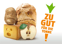 Grafik "Zu gut für die Tonne" Grafik "Zu gut für die Tonne"
