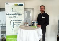 Infostand auf der CSR-Tagung (Foto: Stadt Münster) Blick auf den Infostand der Klenko (Foto: Stadt Münster)