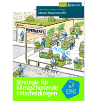 Titelblatt "Klimaschonende Entscheidungen" Grafik