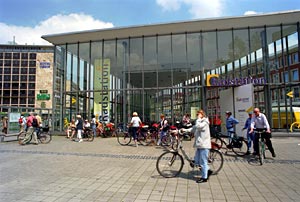 Die Radstation in Münster Die Radstation in Münster