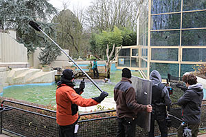 Der Tatort dreht im Allwetterzoo Der Tatort dreht im Allwetterzoo