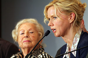 Marga Spiegel und Veronika Ferres Marga Spiegel und Veronika Ferres