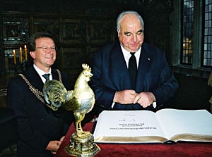 Friedenspreis für Helmut Kohl Friedenspreis für Helmut Kohl