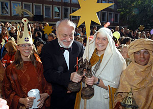 Friedenspreis 2004 - Masur und Sternsinger Friedenspreis 2004 - Masur und Sternsinger