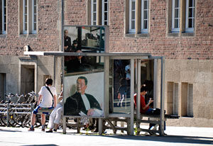 Dennis Adams: Bus Shelter IV Dennis Adams: Bus Shelter IV
