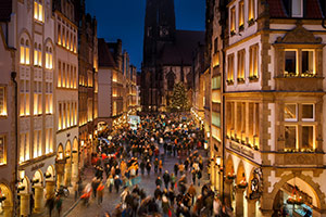 Weihnachtlicher Prinzipalmarkt Weihnachtlicher Prinzipalmarkt