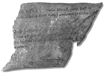 Foto: antike Druckvorlage