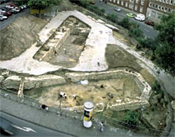 Bereich des Klarissenklosters im Herbst 1999