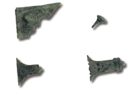 Buchbeschl�ge und Schlie�e