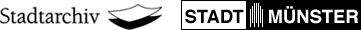 Signets von Stadtarchivs und Stadt M&uuml;nster