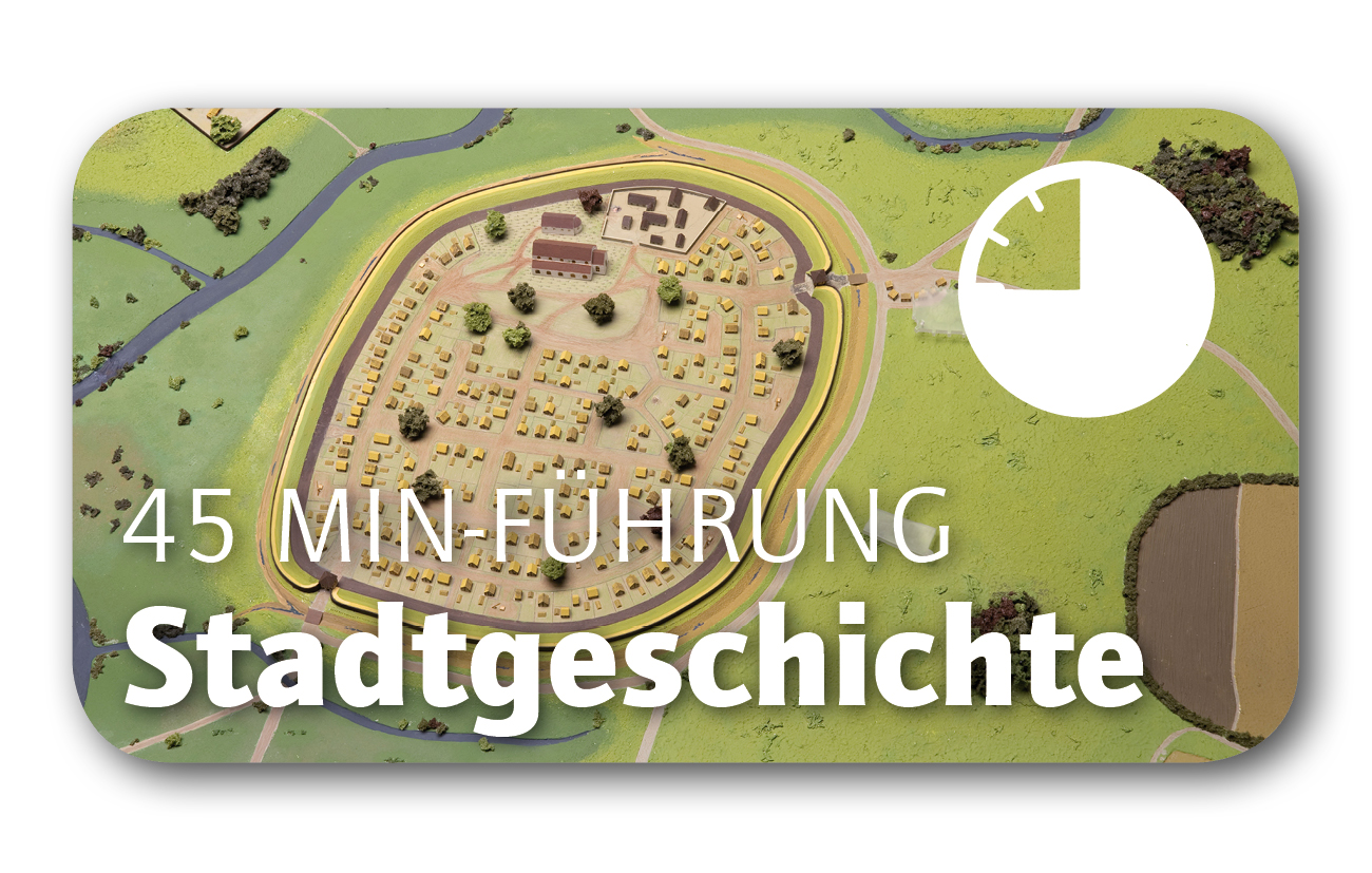 45 Min-Führung Stadtgeschichte Detail Modell Mimigernaford