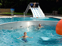 Erlebnisbecken im Freibad Stapelskotten Erlebnisbecken im Freibad Stapelskotten
