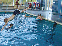 Sprungbecken im Hallenbad Roxel Sprungbecken im Hallenbad Roxel