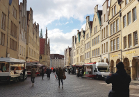 Wochenmarkt auf dem Prinzipalmarkt Foto