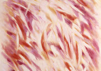 Jean Bazaine, Chant de l'aube II, 1985, Öl auf Leinwand, © ADAGP, Paris 2019 Foto