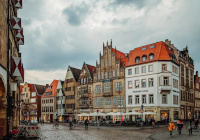 Häuserzeile am "Drubbel" Foto